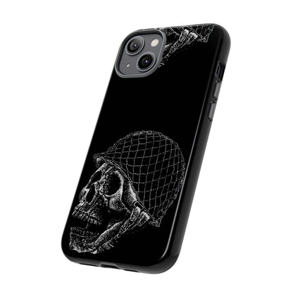 Skull Soldier Phone Case — Military Helmet Skull Tough Case