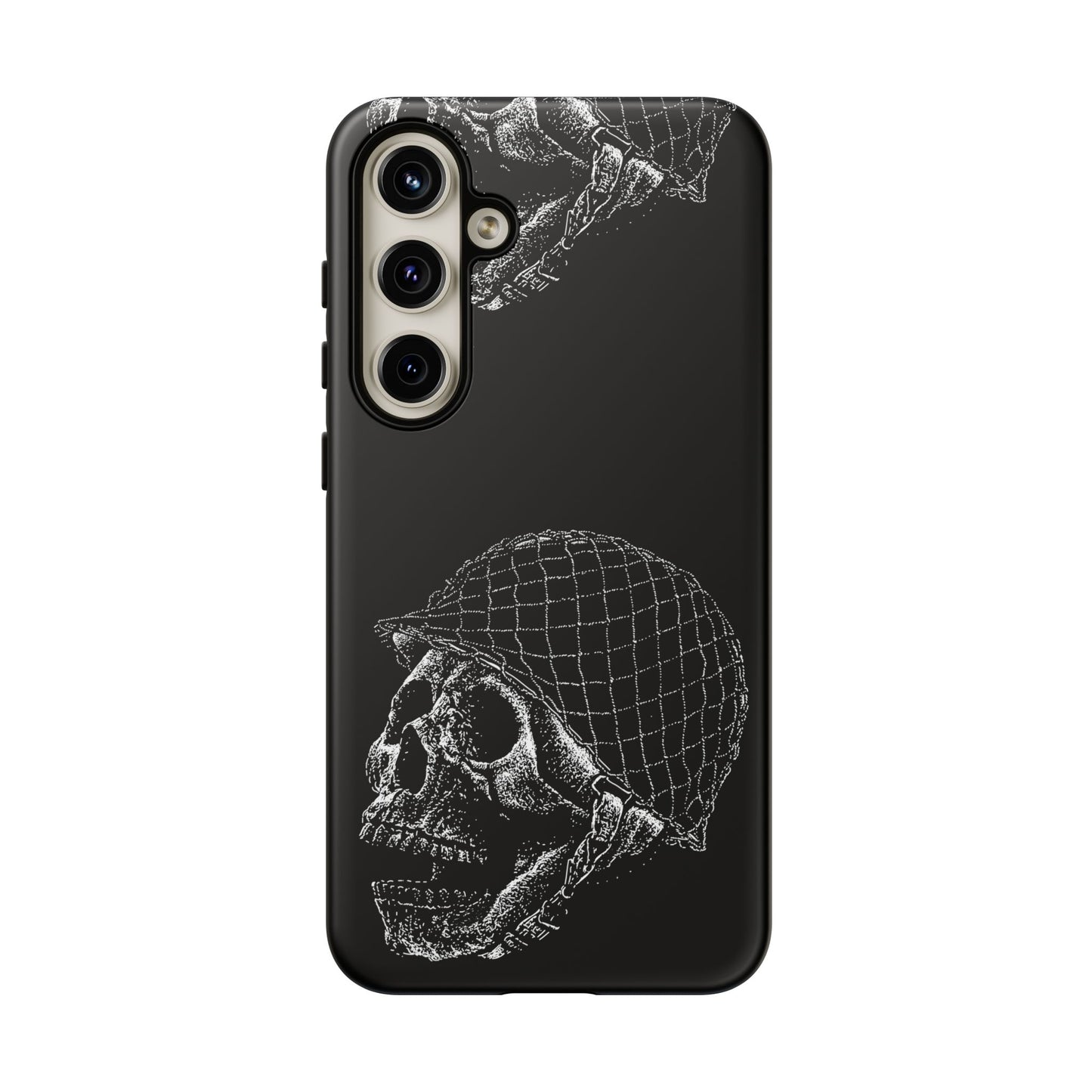 Skull Soldier Phone Case — Military Helmet Skull Tough Case