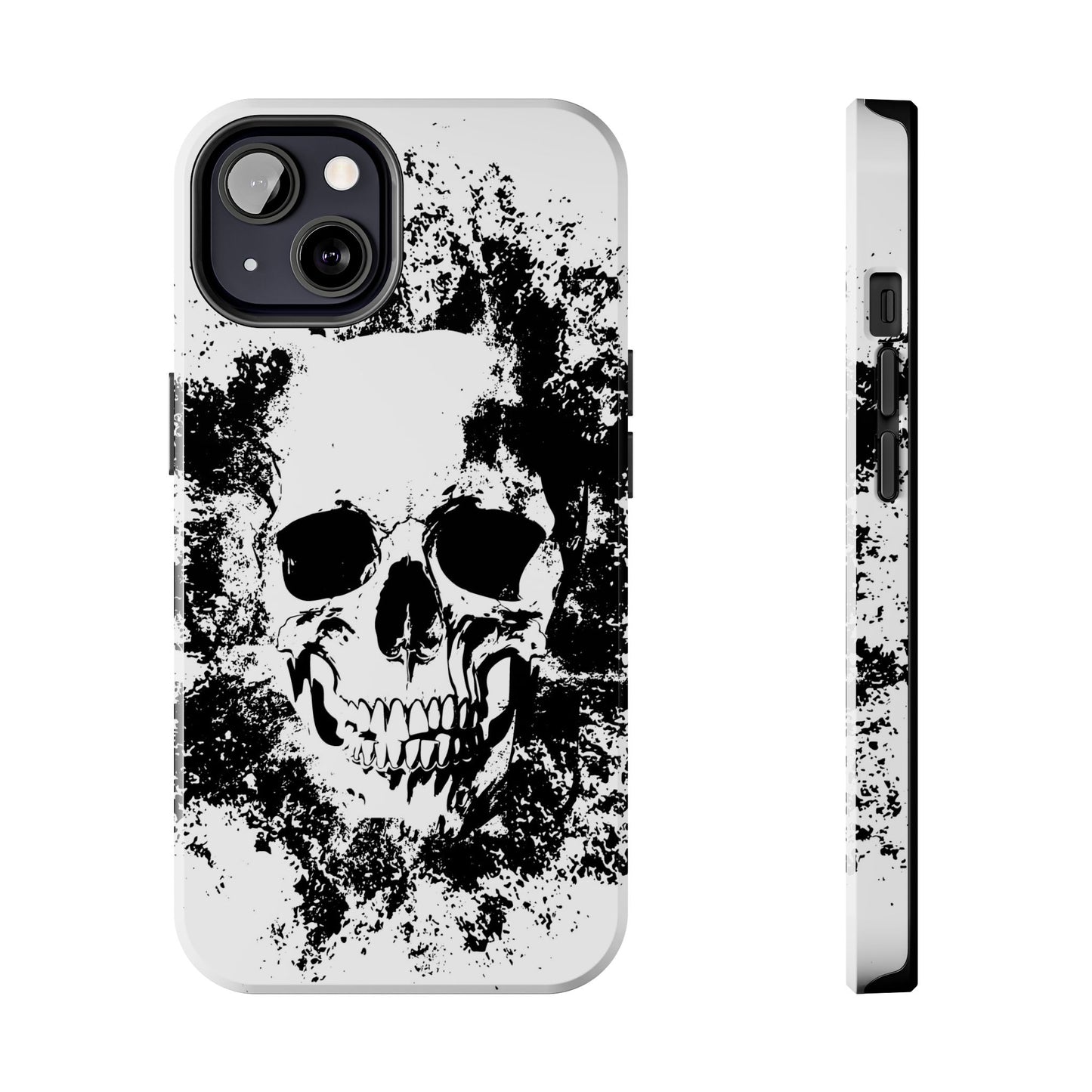 Ink Skull IPhone Case — MagSafe Compatible Protective Cover