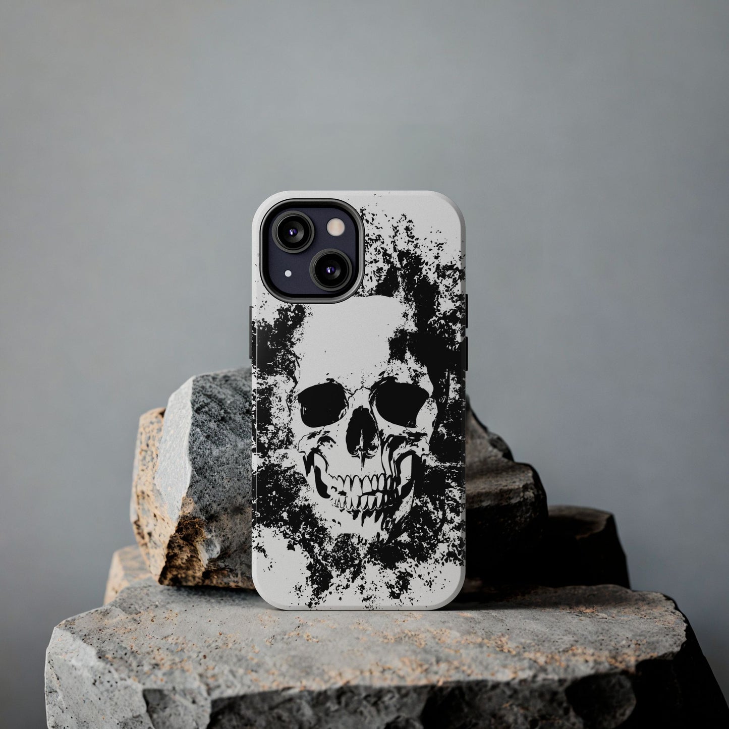 Ink Skull IPhone Case — MagSafe Compatible Protective Cover