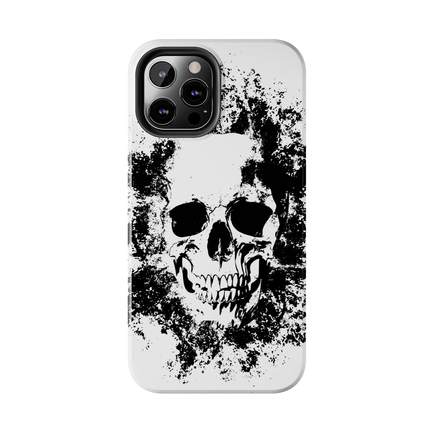 Ink Skull IPhone Case — MagSafe Compatible Protective Cover