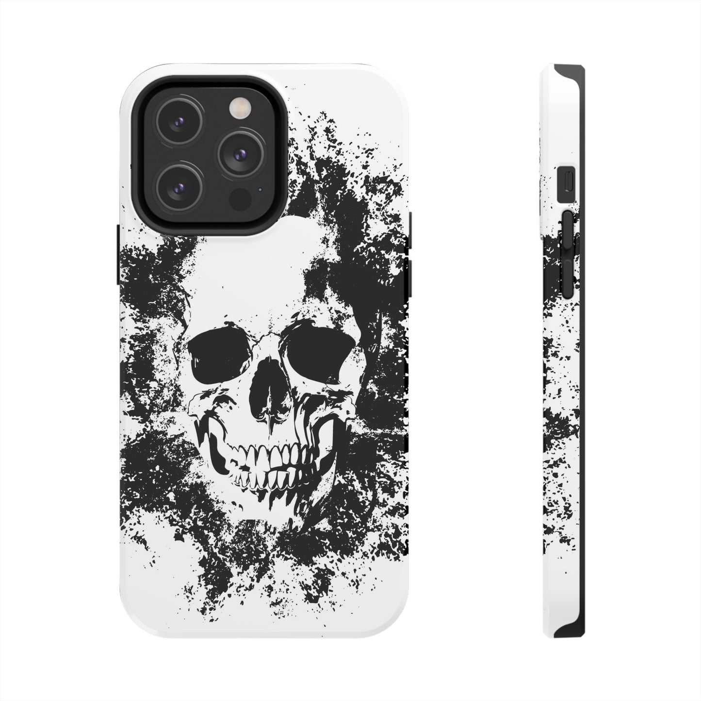 Ink Skull IPhone Case — MagSafe Compatible Protective Cover