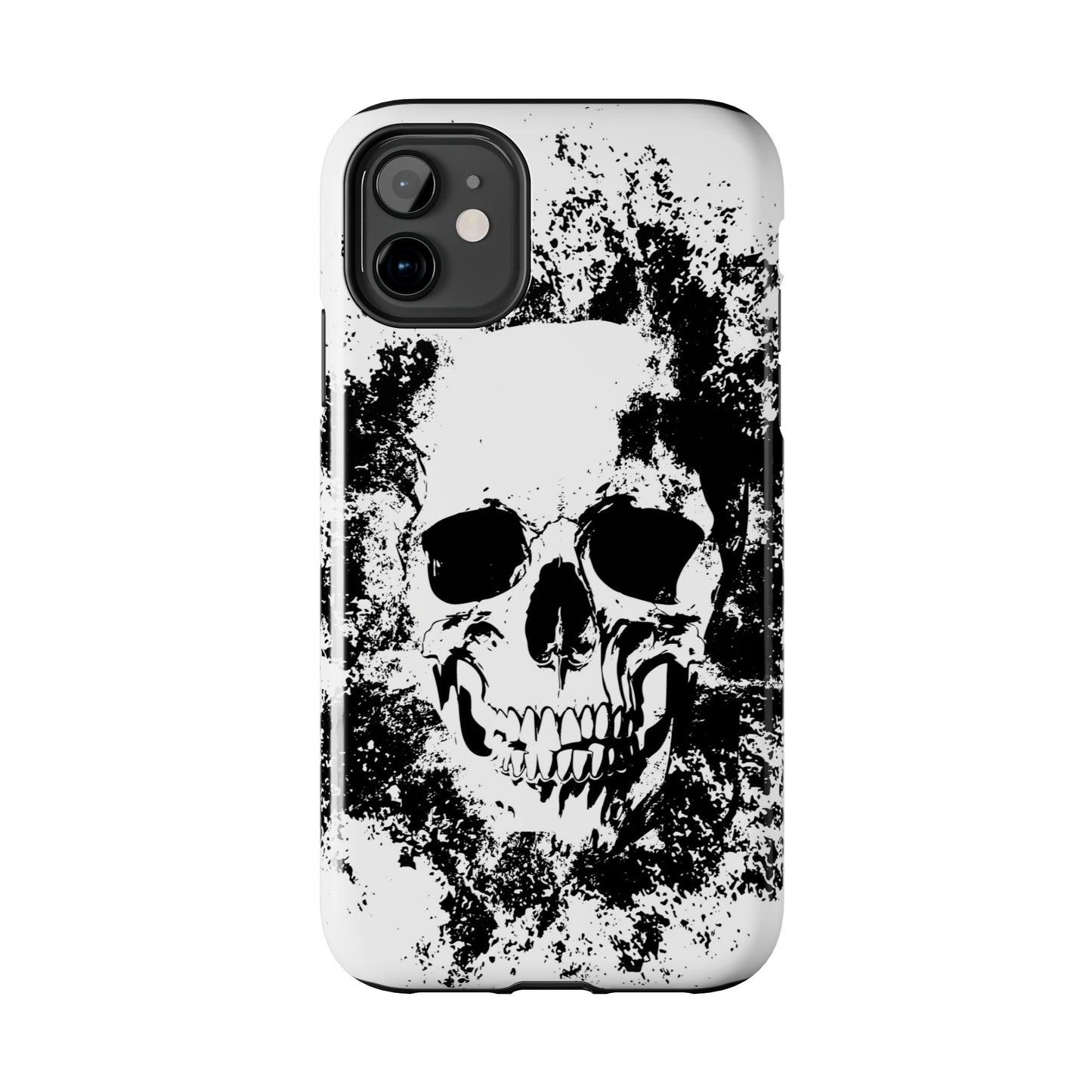 Ink Skull IPhone Case — MagSafe Compatible Protective Cover