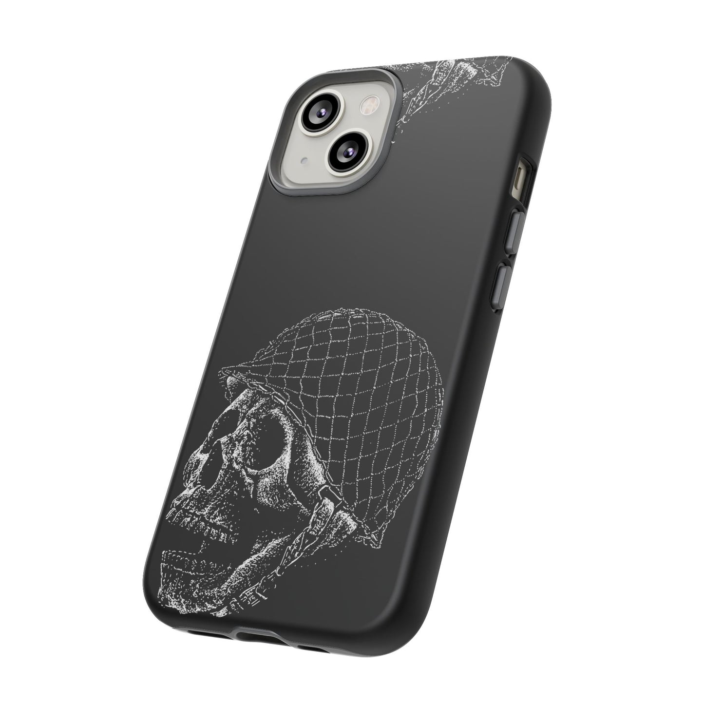 Skull Soldier Phone Case — Military Helmet Skull Tough Case