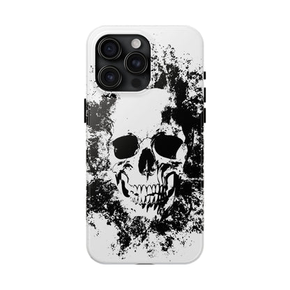 Ink Skull IPhone Case — MagSafe Compatible Protective Cover