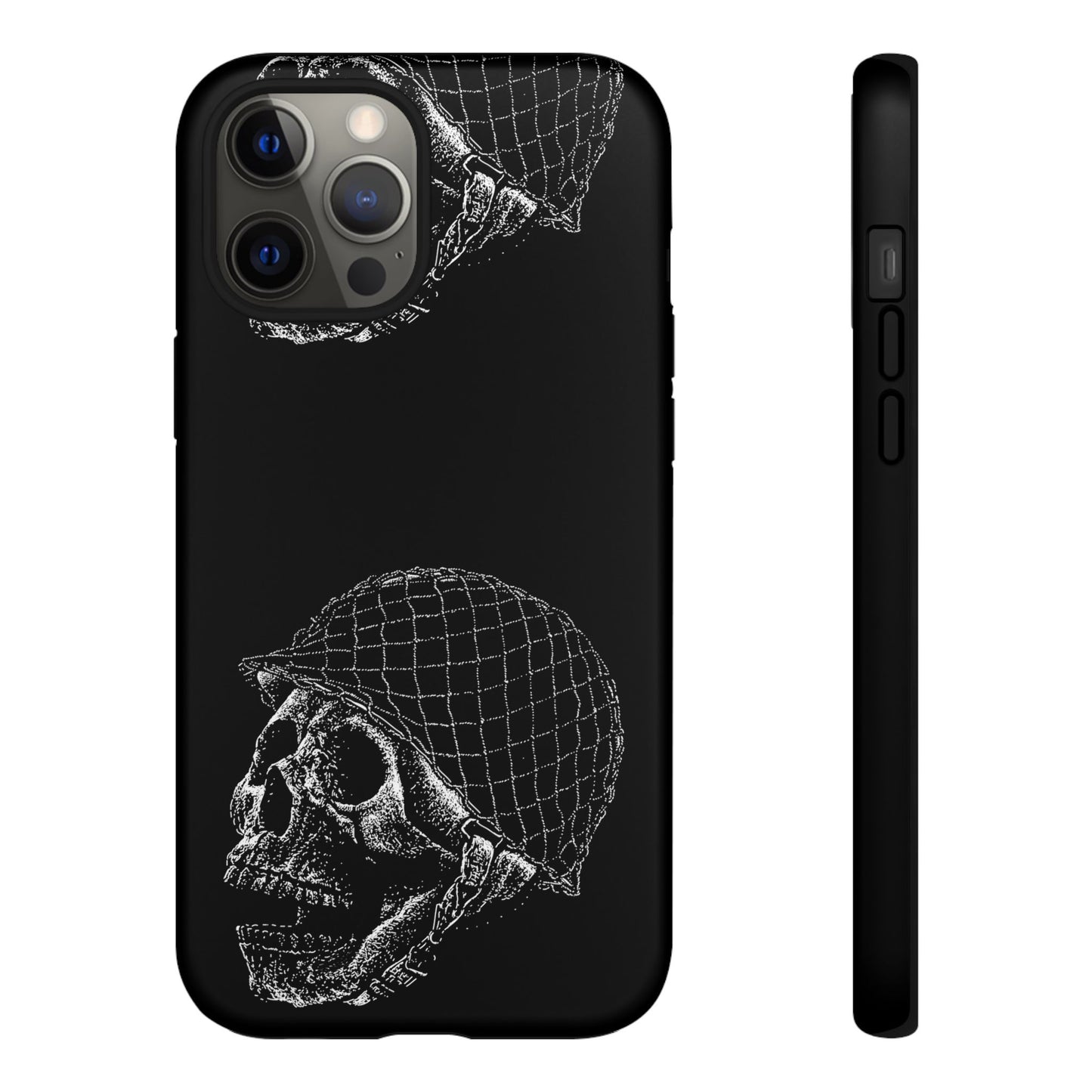 Skull Soldier Phone Case — Military Helmet Skull Tough Case