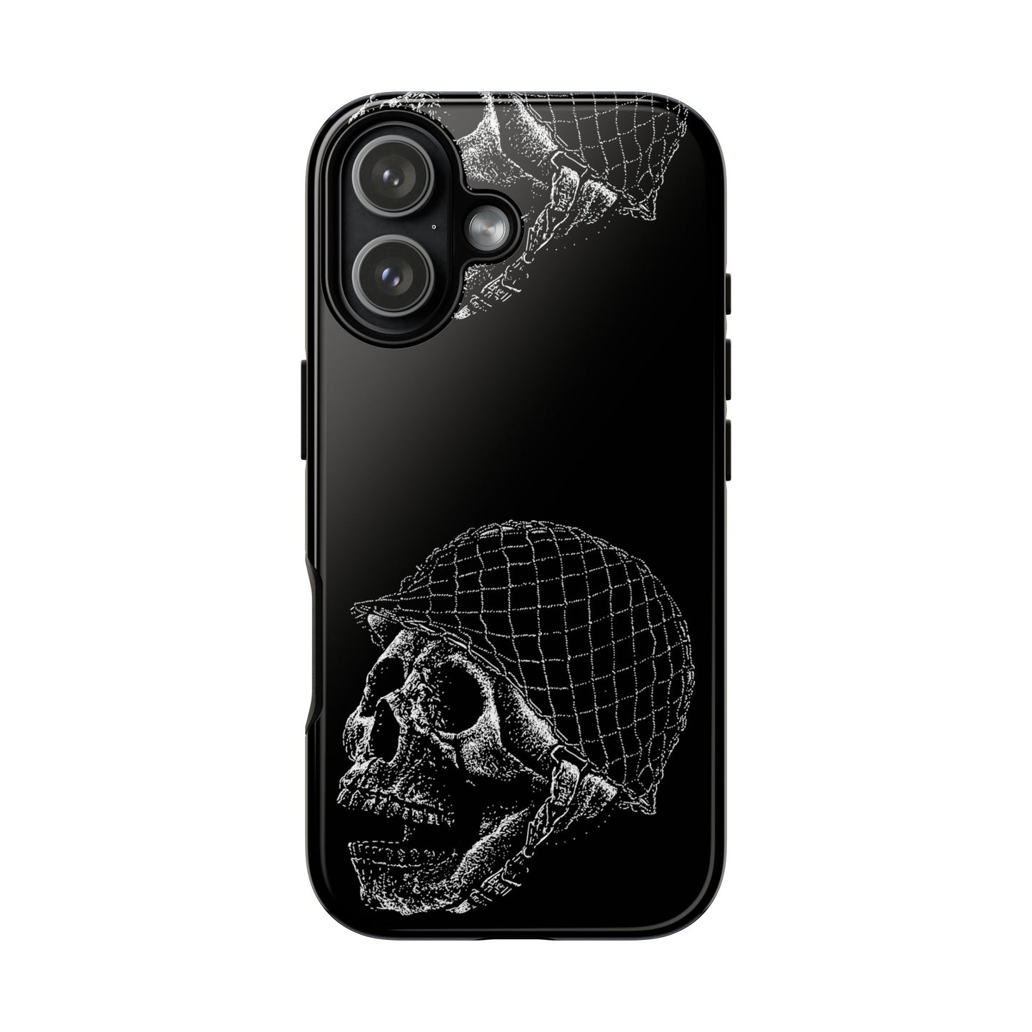 Skull Soldier Phone Case — Military Helmet Skull Tough Case