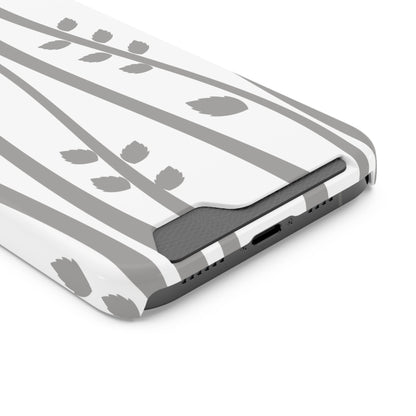 Slim Card Holder iPhone Case – Protective Wallet Phone Case with Built-In Card Slot