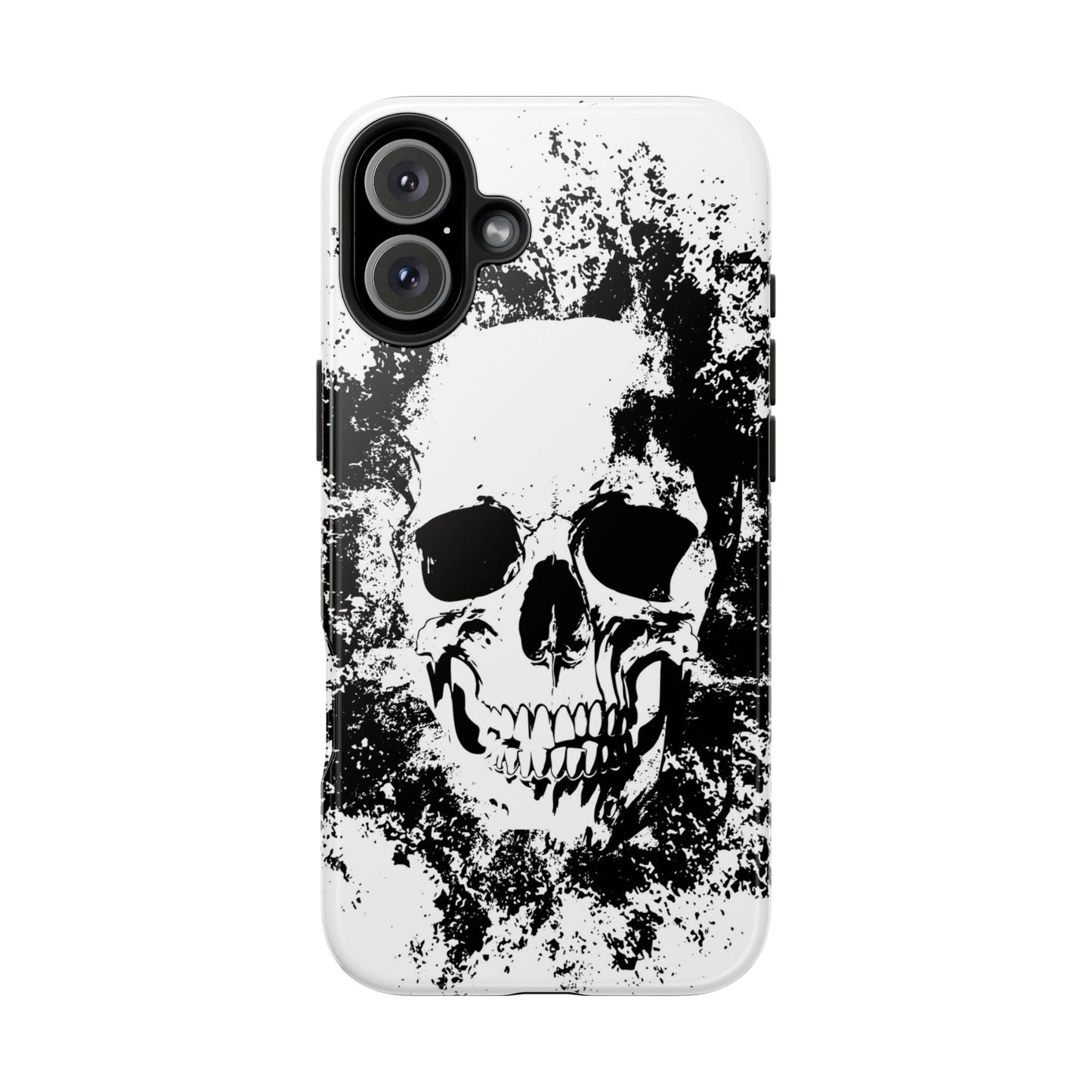 Ink Skull IPhone Case — MagSafe Compatible Protective Cover