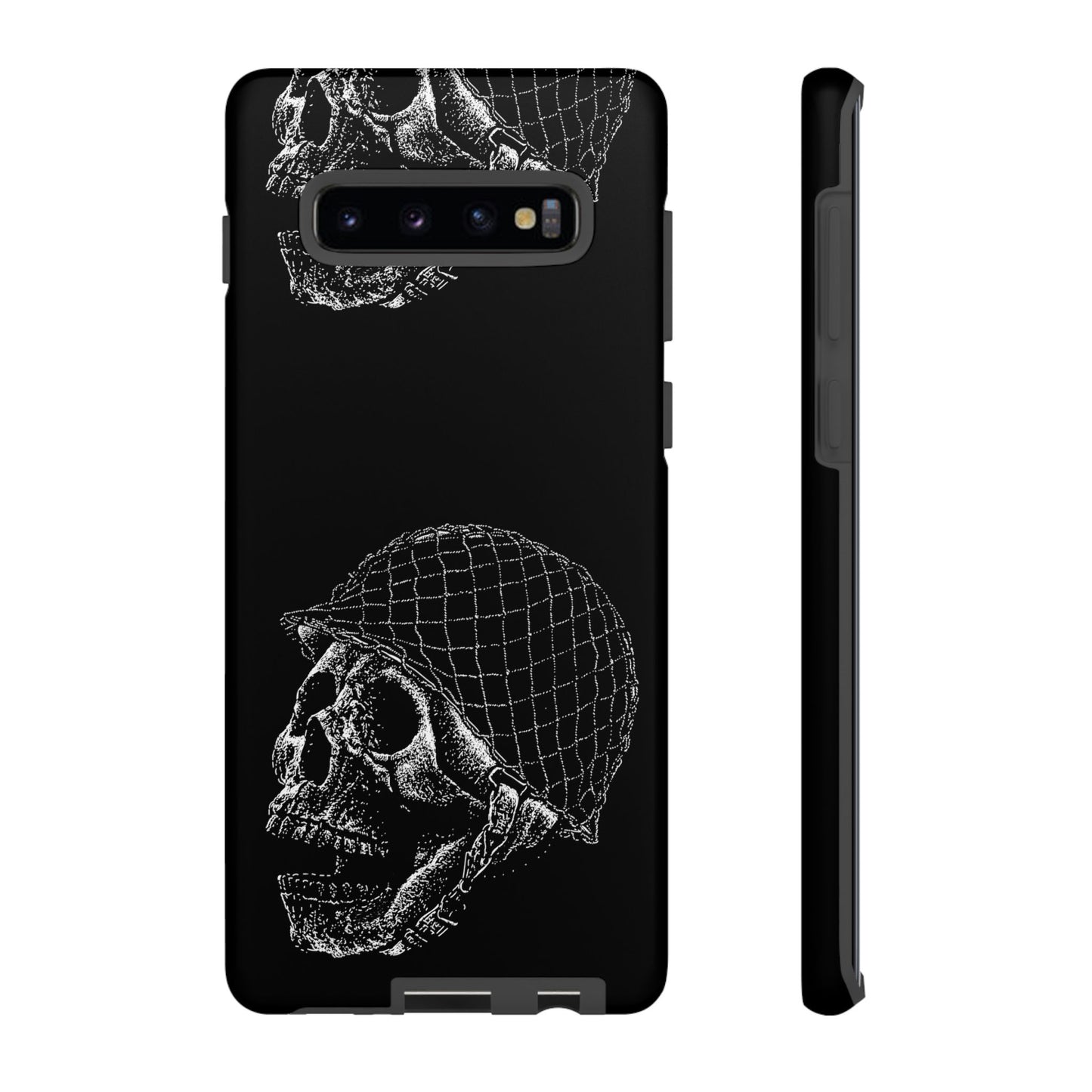 Skull Soldier Phone Case — Military Helmet Skull Tough Case