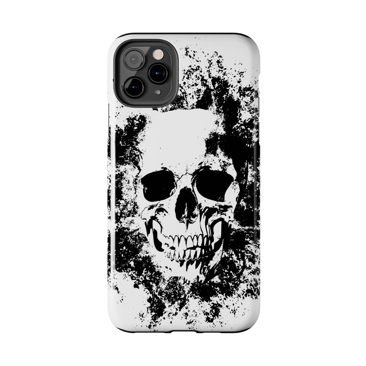 Ink Skull IPhone Case — MagSafe Compatible Protective Cover