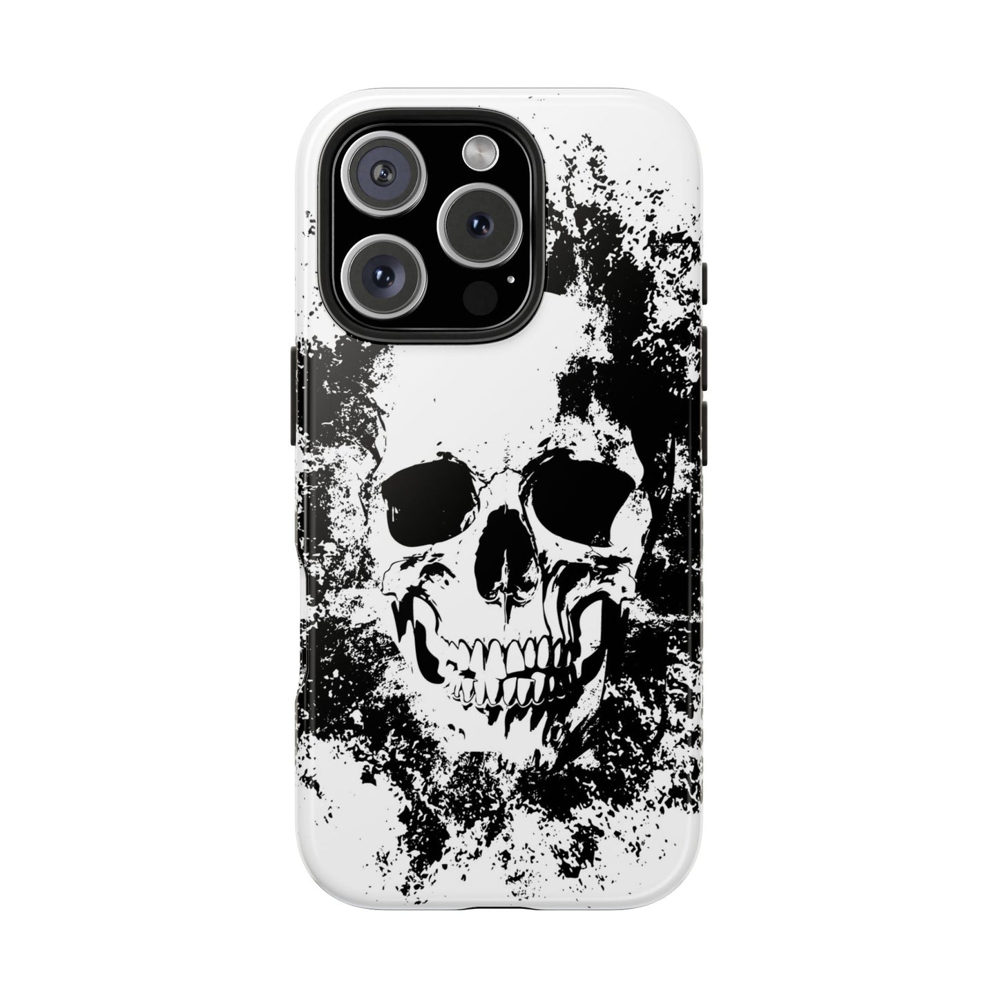 Ink Skull IPhone Case — MagSafe Compatible Protective Cover