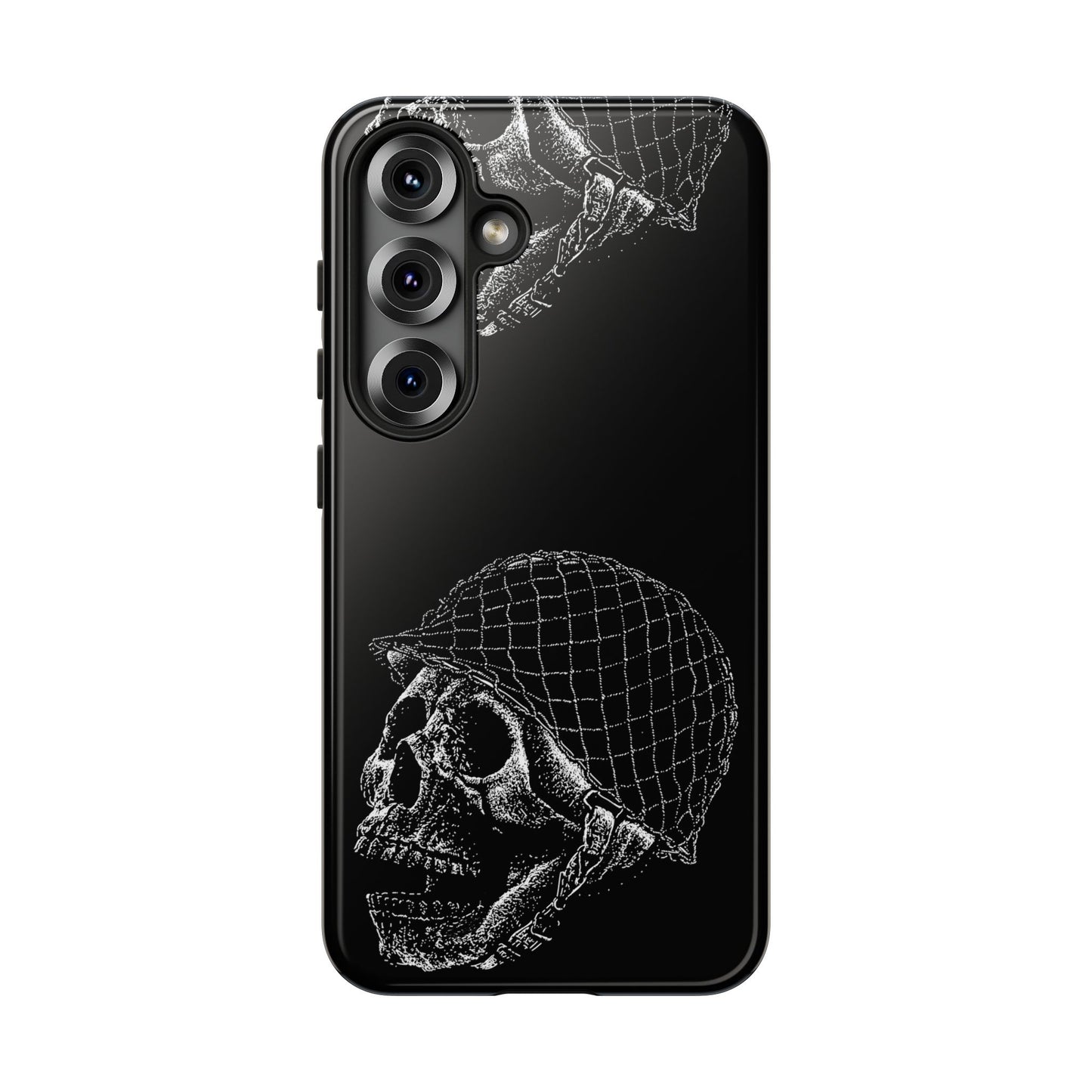 Skull Soldier Phone Case — Military Helmet Skull Tough Case