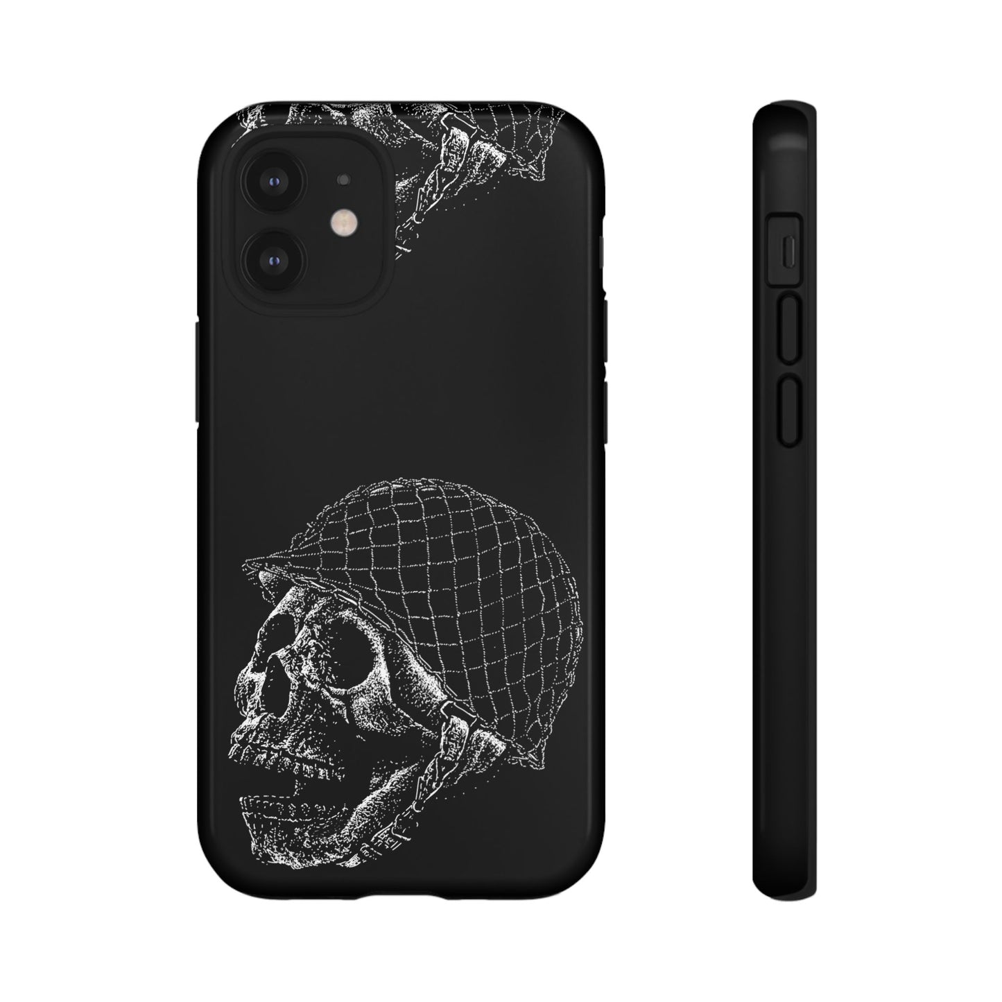 Skull Soldier Phone Case — Military Helmet Skull Tough Case