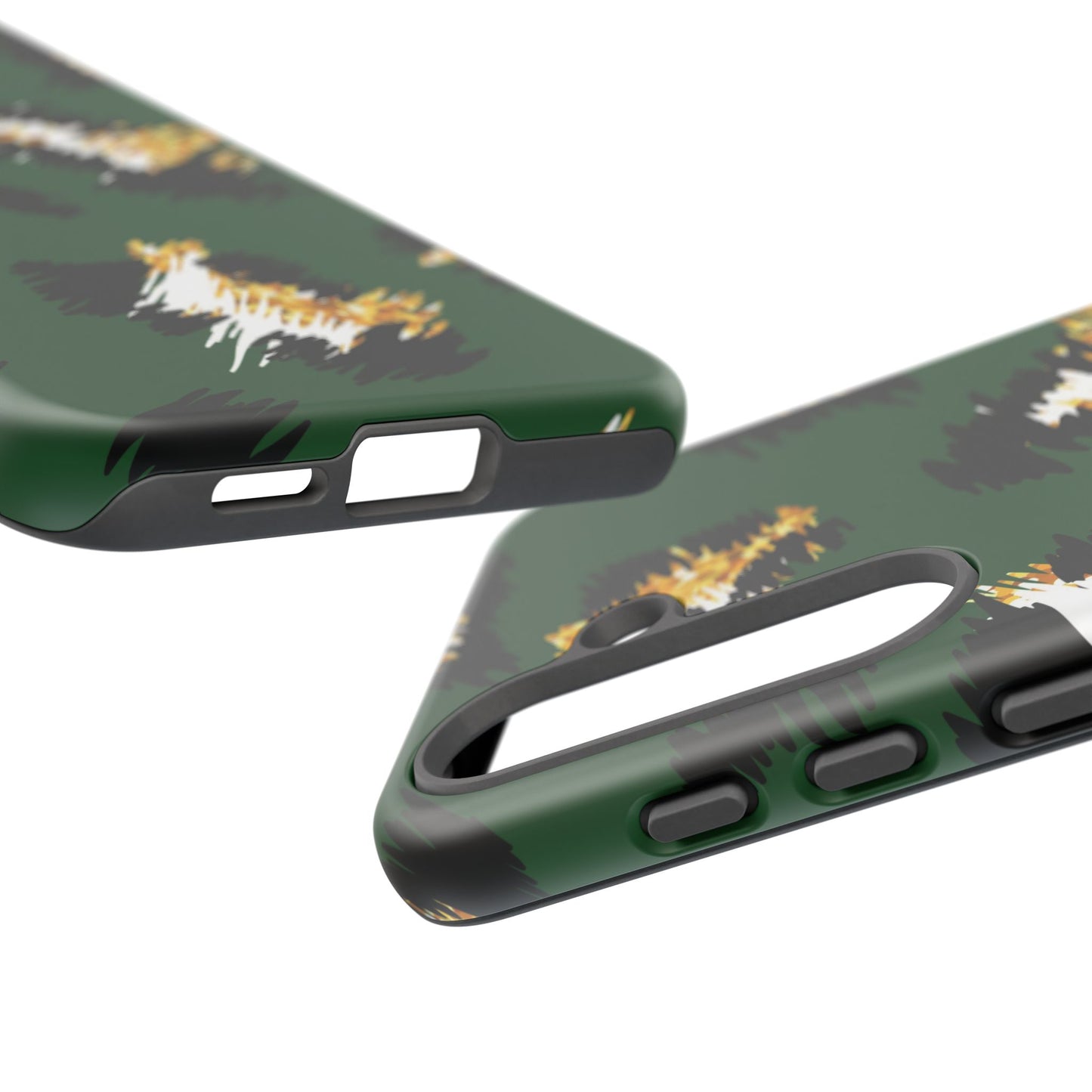 Green Leopard Print Phone Case – Tough Protective iPhone Cover