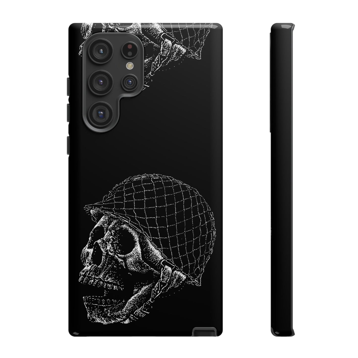 Skull Soldier Phone Case — Military Helmet Skull Tough Case