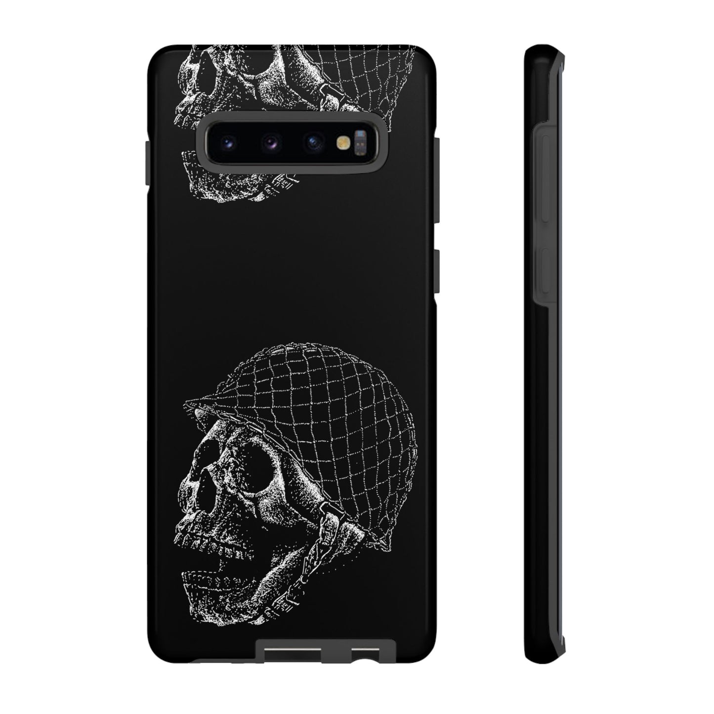 Skull Soldier Phone Case — Military Helmet Skull Tough Case