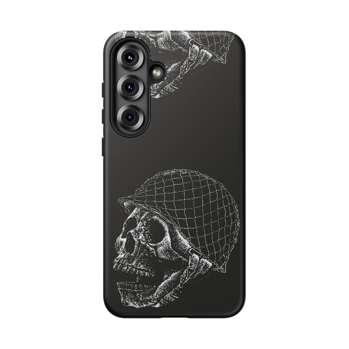 Skull Soldier Phone Case — Military Helmet Skull Tough Case