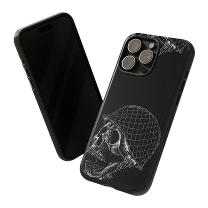 Skull Soldier Phone Case — Military Helmet Skull Tough Case