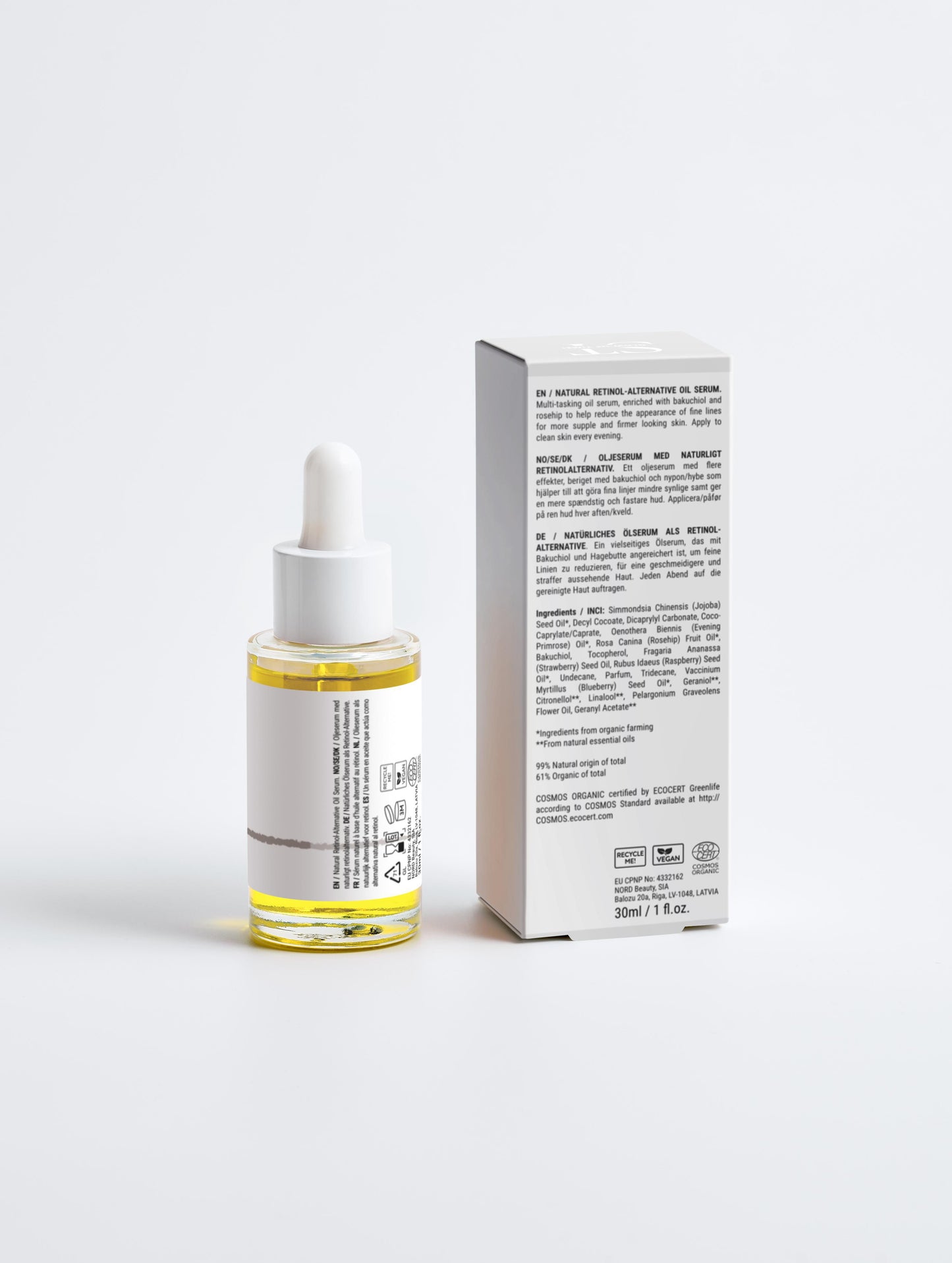 Natural Retinol-Alternative Oil Serum Bakuchiol