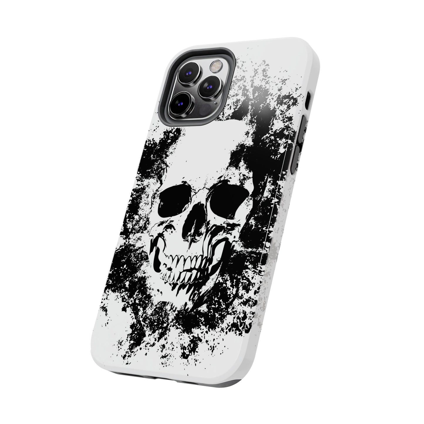 Ink Skull IPhone Case — MagSafe Compatible Protective Cover