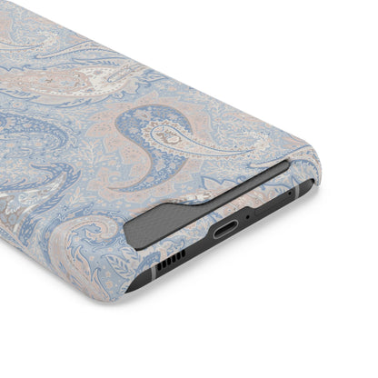 Premium Paisley MagSafe Cardholder Case — Slim Protective Wallet Cover
