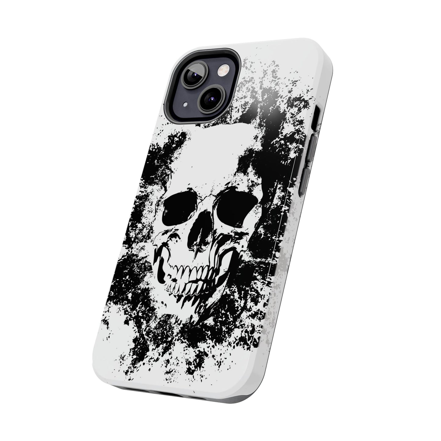 Ink Skull IPhone Case — MagSafe Compatible Protective Cover