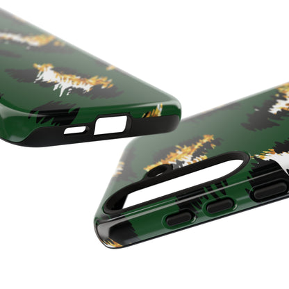 Green Leopard Print Phone Case – Tough Protective iPhone Cover