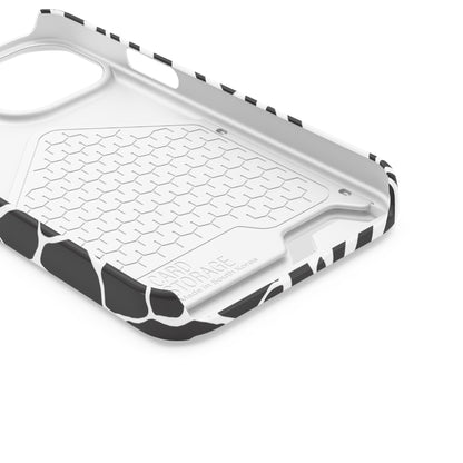 Animal Print Phone Case — Zebra & Giraffe Edition with Card Holder — Slim, Stylish, MagSafe