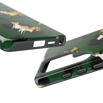 Green Leopard Print Phone Case – Tough Protective iPhone Cover
